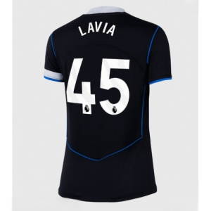 Chelsea Romeo Lavia #45 Cheap Third Stadium Shirt for Women 2025-26 UK Sale