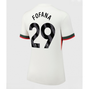 Chelsea Wesley Fofana #29 Cheap Away Stadium Shirt for Women 2025-26 UK Sale