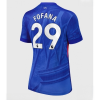 Chelsea Wesley Fofana #29 Cheap Home Stadium Shirt for Women 2025-26 UK Sale