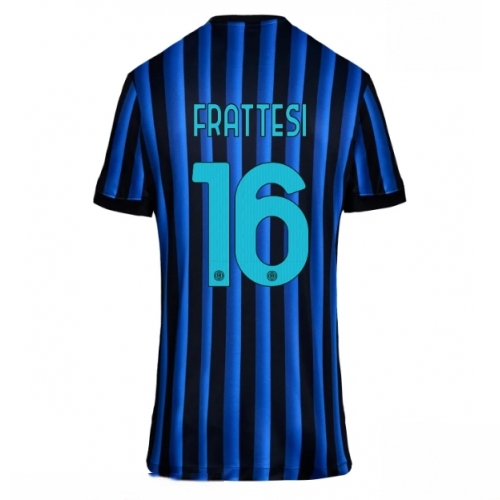 Inter Milan Davide Frattesi #16 Cheap Home Stadium Shirt for Women 2025-26 On Sale