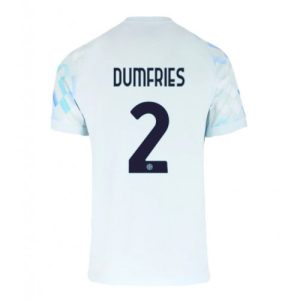 Inter Milan Denzel Dumfries #2 Cheap Away Stadium Shirt 2025-26 Mens Sale