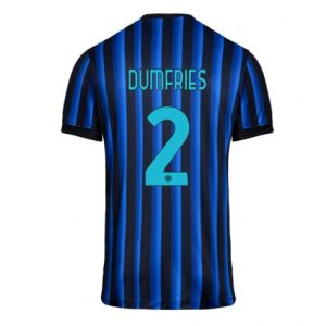 Inter Milan Denzel Dumfries #2 Cheap Home Stadium Shirt 2025-26 Mens Sale