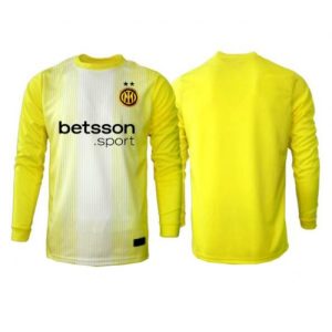 Inter Milan Goalkeeper Cheap Away Stadium Shirt 2025-26 Long Sleeve