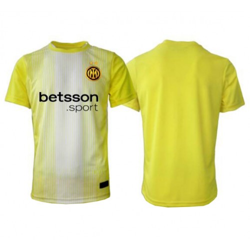 Inter Milan Goalkeeper Cheap Away Stadium Shirt 2025-26 Mens Sale