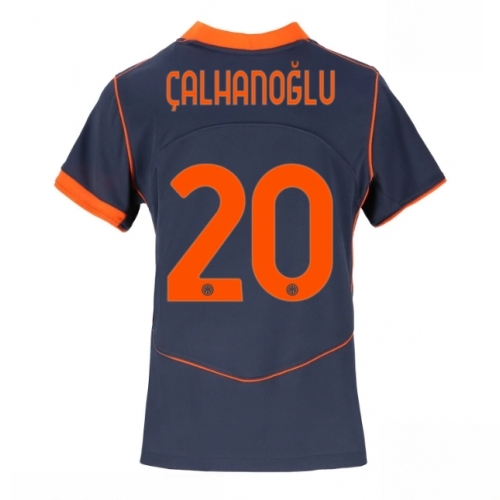 Inter Milan Hakan Calhanoglu #20 Cheap Third Stadium Shirt for Women 2025-26 On Sale