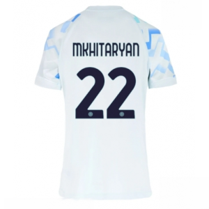 Inter Milan Henrikh Mkhitaryan #22 Cheap Away Stadium Shirt for Women 2025-26 On Sale