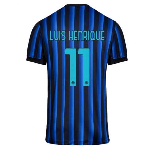 Inter Milan Luis Henrique #11 Cheap Home Stadium Shirt 2025-26 Mens Sale