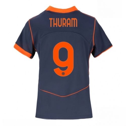 Inter Milan Marcus Thuram #9 Cheap Third Stadium Shirt for Women 2025-26 On Sale