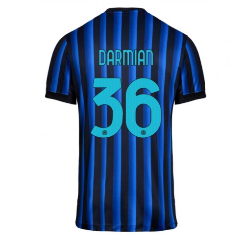 Inter Milan Matteo Darmian #36 Cheap Home Stadium Shirt 2025-26 Mens Sale