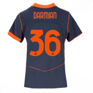 Inter Milan Matteo Darmian #36 Cheap Third Stadium Shirt for Women 2025-26 On Sale