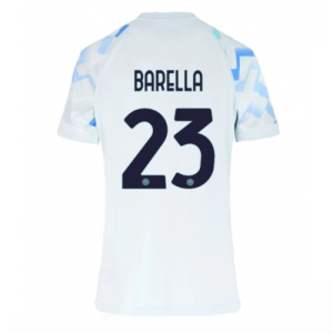 Inter Milan Nicolo Barella #23 Cheap Away Stadium Shirt for Women 2025-26 On Sale