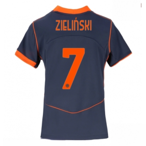 Inter Milan Piotr Zielinski #7 Cheap Third Stadium Shirt for Women 2025-26 On Sale