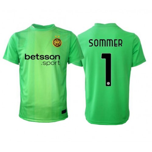 Inter Milan Yann Sommer #1 Goalkeeper Cheap Third Stadium Shirt 2025-26 Mens Sale