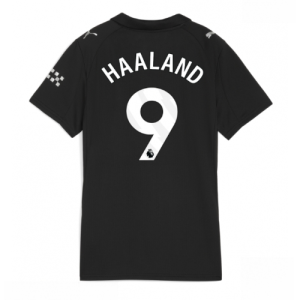 Manchester City Erling Haaland #9 Cheap Away Stadium Shirt for Women 2025-26 UK Sale