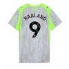 Manchester City Erling Haaland #9 Cheap Third Stadium Shirt for Women 2025-26 UK Sale