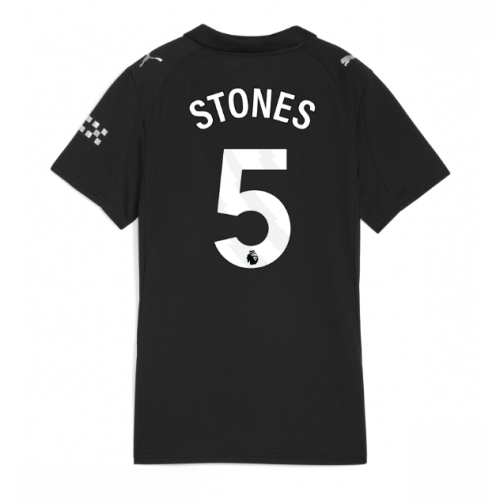 Manchester City John Stones #5 Cheap Away Stadium Shirt for Women 2025-26 UK Sale