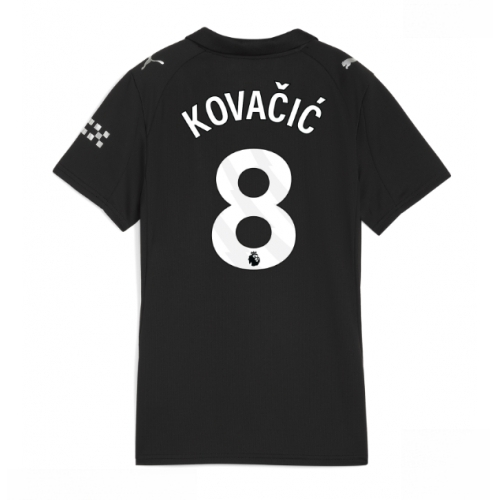 Manchester City Mateo Kovacic #8 Cheap Away Stadium Shirt for Women 2025-26 UK Sale