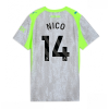 Manchester City Nico Gonzalez #14 Cheap Third Stadium Shirt for Women 2025-26 UK Sale