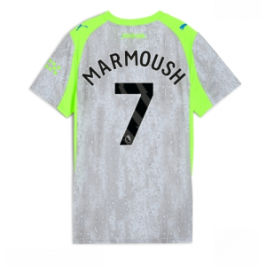 Manchester City Omar Marmoush #7 Cheap Third Stadium Shirt for Women 2025-26 UK Sale
