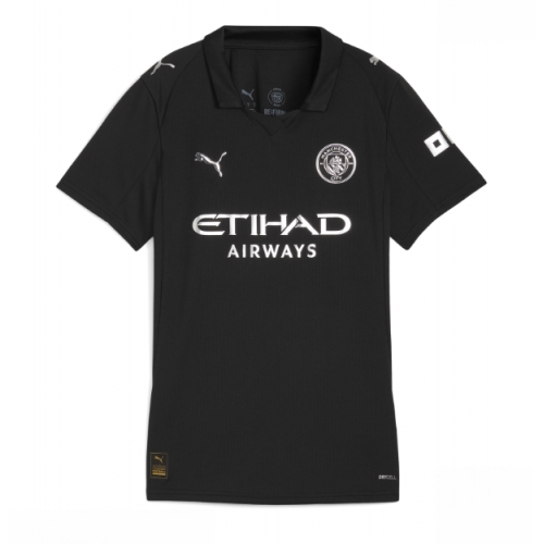 Manchester City Phil Foden #47 Cheap Away Stadium Shirt for Women 2025-26 UK Sale