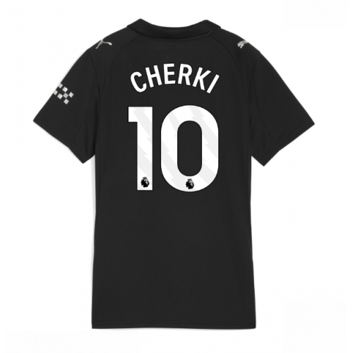 Manchester City Rayan Cherki #10 Cheap Away Stadium Shirt for Women 2025-26 UK Sale