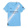 Manchester City Rayan Cherki #10 Cheap Home Stadium Shirt for Women 2025-26 UK Sale