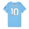Manchester City Rayan Cherki #10 Cheap Home Stadium Shirt for Women 2025-26 UK Sale