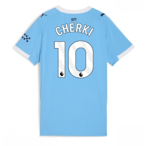 Manchester City Rayan Cherki #10 Cheap Home Stadium Shirt for Women 2025-26 UK Sale
