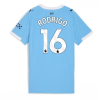 Manchester City Rodri Hernandez #16 Cheap Home Stadium Shirt for Women 2025-26 UK Sale