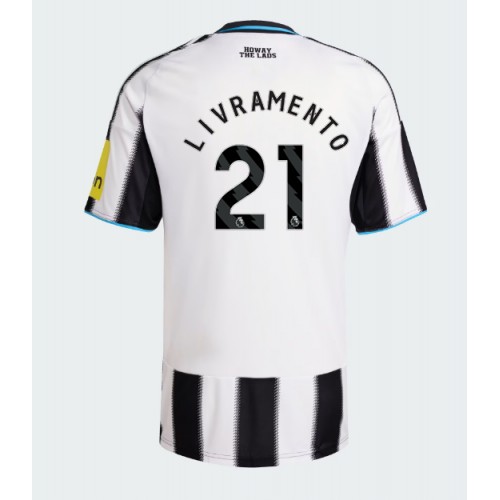 Newcastle United Tino Livramento #21 Cheap Home Stadium Shirt 2025-26 Sale
