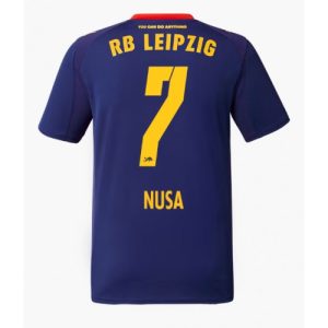 RB Leipzig Antonio Nusa #7 Cheap Away Stadium Shirt 2025-26 for Men
