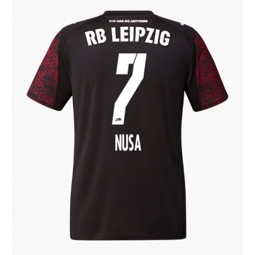 RB Leipzig Antonio Nusa #7 Cheap Third Stadium Shirt 2025-26 for Men