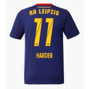 RB Leipzig Conrad Harder #11 Cheap Away Stadium Shirt 2025-26 for Men