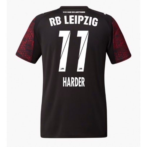 RB Leipzig Conrad Harder #11 Cheap Third Stadium Shirt 2025-26 for Men