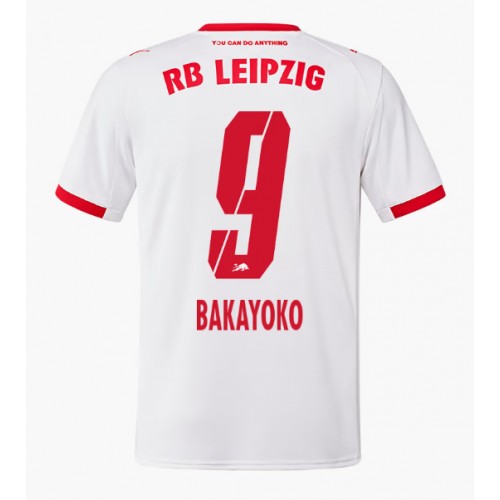 RB Leipzig Johan Bakayoko #9 Cheap Home Stadium Shirt 2025-26 for Men
