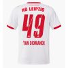 RB Leipzig Yan Diomande #49 Cheap Home Stadium Shirt 2025-26 for Men