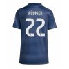 Real Madrid Antonio Rudiger #22 Cheap Away Stadium Shirt for Women 2025-26 UK Sale