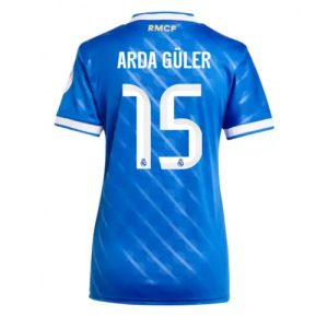 Real Madrid Arda Guler #15 Cheap Third Stadium Shirt for Women 2025-26 UK Sale