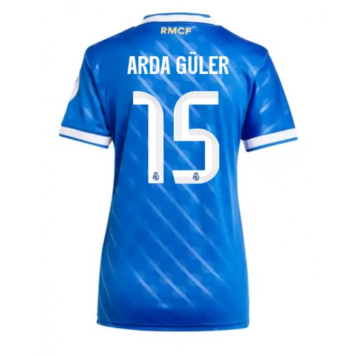 Real Madrid Arda Guler #15 Cheap Third Stadium Shirt for Women 2025-26 UK Sale