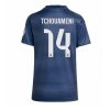 Real Madrid Aurelien Tchouameni #14 Cheap Away Stadium Shirt for Women 2025-26 UK Sale