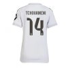 Real Madrid Aurelien Tchouameni #14 Cheap Home Stadium Shirt for Women 2025-26 UK Sale