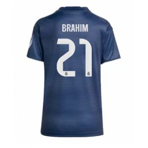 Real Madrid Brahim Diaz #21 Cheap Away Stadium Shirt for Women 2025-26 UK Sale
