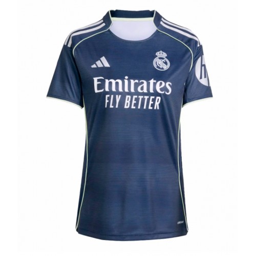 Real Madrid David Alaba #4 Cheap Away Stadium Shirt for Women 2025-26 UK Sale