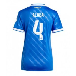 Real Madrid David Alaba #4 Cheap Third Stadium Shirt for Women 2025-26 UK Sale