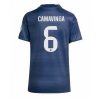 Real Madrid Eduardo Camavinga #6 Cheap Away Stadium Shirt for Women 2025-26 UK Sale