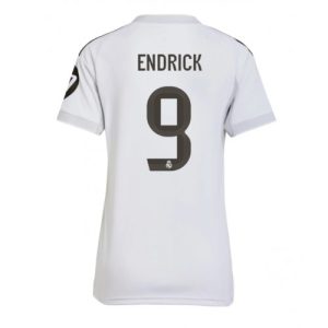 Real Madrid Endrick #9 Cheap Home Stadium Shirt for Women 2025-26 UK Sale