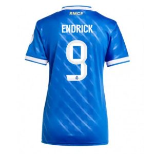 Real Madrid Endrick #9 Cheap Third Stadium Shirt for Women 2025-26 UK Sale