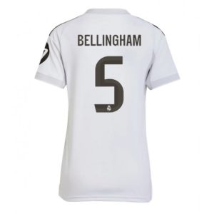 Real Madrid Jude Bellingham #5 Cheap Home Stadium Shirt for Women 2025-26 UK Sale