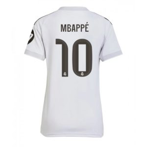Real Madrid Kylian Mbappe #10 Cheap Home Stadium Shirt for Women 2025-26 UK Sale