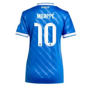 Real Madrid Kylian Mbappe #10 Cheap Third Stadium Shirt for Women 2025-26 UK Sale